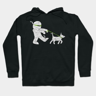 Funny Boy Mummy Walking Dog Hoodie